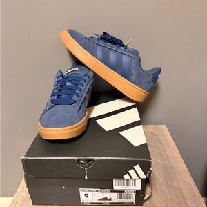 Adidas Grand Court Alpha 00s Blue with Gum Bottom Could Foam in the heel.